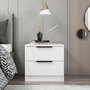 Hanah Home Mesita de Noche Kale Plus - 7910 Blanco